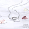 Stainless Steel Birthstone Pendant Necklace with 38 cm Chain and 5 cm Extension - Image 25