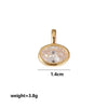 Round Cubic Zirconia Pendant Necklace in Necklace or Choker Styles - Image 30