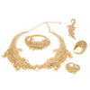Jewelry Sets For Women Italian Gold Plated Crocodile Necklace Earrings Ring Animal Design Rings Party Essentials - Image 6