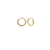 1/5 Pairs of Huggie Hoop Earrings for Women, Gold Plated Stainless Steel Lightweight Hinged Small Thin HoopS - Image 13