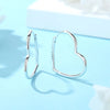 Heart and Hoop Earrings with Cubic Zirconia in Many Styles - Image 6