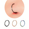 3Pcs Gold Plated Nose Rings Hoops for Women/Men, 22 Gauge 8mm Small Thin Nose Piercing Jewelry,Tiny Septum Cartilage Helix - Image 11