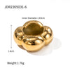 Imitation Pearl Stainless Steel Gold Color Ring for Women Engagement Party Gift Temperament Jewelry - Image 19