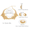 Jewelry Sets For Women Italian Gold Plated Crocodile Necklace Earrings Ring Animal Design Rings Party Essentials - Image 2