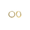 1/5 Pairs of Huggie Hoop Earrings for Women, Gold Plated Stainless Steel Lightweight Hinged Small Thin HoopS - Image 7