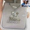 Custom Photo Engraved Necklace Personalized Mother's Day Gift Custom Portrait Pendant Memorial Family Jewelry Gifts for Woman - Image 3