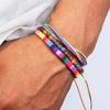 3pcs/set Men's Braided Bracelet Set, Stone Couple's Bracelet, Bohemian Ethnic Cotton and Linen Hand-woven Bracelet - Image 12