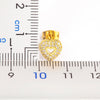 Heart Shape Hollow Design Charm Earrings For Women Pave Shiny Crystal Zircon Ear Jewelry Gifts - Image 2