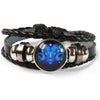 12 Zodiac Signs Constellation Charm Luminous Bracelet Men Women Multilayer Weave Leather Bracelet Bangle Birthday Gift - Image 8