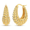 Earring Gold Series Silver Round Hoop Earring Moon Stars Teardrop Cladda Heart Earring For Women Jewellery - Image 30