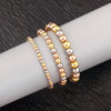Classic Round Beads Charm Bracelets Adjustable 3 Sizes For Women Simple Style Chain Bangles Jewelry Party Gifts - Image 6