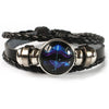 12 Zodiac Signs Constellation Charm Luminous Bracelet Men Women Multilayer Weave Leather Bracelet Bangle Birthday Gift - Image 9