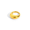 Stainless Steel Open Ring Personality Charms Pvd Gold Plated Jewelry for Women - Image 13