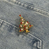 Christmas Tree Brooches For Women Colorful Rhinestone Brooch Pins Jewelry Lady Clothes Accessories Xmas Gift - Image 4