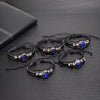Luminous 12 Constellations Bracelet For Men Multilayer Leather Weave Zodiac Signs Bracelets Taurus Cancer Scorpio Jewelry Gift - Image 3