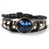 12 Zodiac Signs Constellation Charm Luminous Bracelet Men Women Multilayer Weave Leather Bracelet Bangle Birthday Gift - Image 10