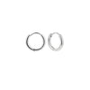 1/5 Pairs of Huggie Hoop Earrings for Women, Gold Plated Stainless Steel Lightweight Hinged Small Thin HoopS - Image 11