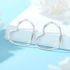 Heart and Hoop Earrings with Cubic Zirconia in Many Styles - Image 5