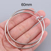 1 Pair Ear Cuff Fake Hoop Earrings Man Without Drilling Ear Clip On Earrings For Women Without Piercing Earring Non-Hole - Image 18