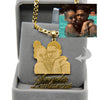 Custom Photo Engraved Necklace Personalized Mother's Day Gift Custom Portrait Pendant Memorial Family Jewelry Gifts for Woman - Image 1