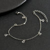 Women's Hollow Heart Star Moon Anklet Adjustable Shiny Beach Ankle Bracelet, Summer Jewelry Sparkly Gift for Her - Image 7
