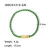 Maximalist Dipped With Cubic Zirconia Gemstones Stainless Steel Bracelet for Women Jewelry Gift bracelet Jewel - Image 8