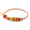 Hand-knitted Multicolor Bracelets Cotton Thread Simple Romantic Dragon-Tie Bracelet Rope Accessories Gift - Image 1