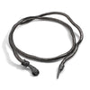 AENSOA   Punk Multilayer Metal Alloy Gold Black Color Cool Bendy Snake Necklace Bracelet for Women Men Chunky Jewelry