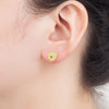 Heart Shape Hollow Design Charm Earrings For Women Pave Shiny Crystal Zircon Ear Jewelry Gifts - Image 3