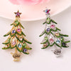 Christmas Tree Brooches For Women Colorful Rhinestone Brooch Pins Jewelry Lady Clothes Accessories Xmas Gift - Image 3