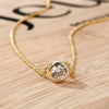 Stainless Steel Birthstone Pendant Necklace with 38 cm Chain and 5 cm Extension - Image 24