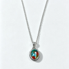 Silver Natural Rhodochrosite Pendants Necklace Tiger Eye Necklace Silver Pendants With Chain For Women Men - Image 17