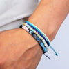 3pcs/set Men's Braided Bracelet Set, Stone Couple's Bracelet, Bohemian Ethnic Cotton and Linen Hand-woven Bracelet - Image 9
