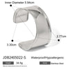 Unique Stainless Steel Metal Wide Cuff Open Bracelet Bangle Gold Pvd Plated Essential - Image 16