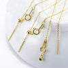 Long Layered Pendant Necklace Stainless Steel Necklace Chocker Necklaces for Women Jewelry - Image 18