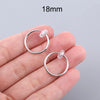 1 Pair Ear Cuff Fake Hoop Earrings Man Without Drilling Ear Clip On Earrings For Women Without Piercing Earring Non-Hole - Image 23