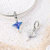 Silver Blue Charms Whale Shark Sea Turtle Dolphin Seahorse Pendant Bead Fit Bangle Bracelet Charms Jewelry - Image 4