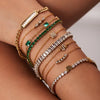 Maximalist Dipped With Cubic Zirconia Gemstones Stainless Steel Bracelet for Women Jewelry Gift bracelet Jewel - Image 2