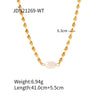 316L Stainless Steel Angel Pendant Necklace Necklace Simple Metal Texture Jewelry for Woman Gif - Image 12