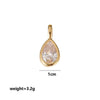 Round Cubic Zirconia Pendant Necklace in Necklace or Choker Styles - Image 29