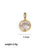 Round Cubic Zirconia Pendant Necklace in Necklace or Choker Styles - Image 25