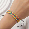 8Pcs/set Handwoven friendship bracelet Bohemian style adjustable hand rope for men and women - Image 5
