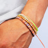 3pcs/set Men's Braided Bracelet Set, Stone Couple's Bracelet, Bohemian Ethnic Cotton and Linen Hand-woven Bracelet - Image 13