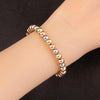 Classic Round Beads Charm Bracelets Adjustable 3 Sizes For Women Simple Style Chain Bangles Jewelry Party Gifts - Image 3