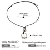 Stainless Steel Micro Cord Necklaces Women Statement Metal Gold Plated Jewelry collares - Image 10
