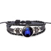 12 Zodiac Signs Constellation Charm Luminous Bracelet Men Women Multilayer Weave Leather Bracelet Bangle Birthday Gift - Image 4