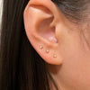 3/6 Pairs Stainless Steel Round Clear Zirconia Stud Earrings for Women, Girls Tiny Ball Cartilage Tragus Daith Piercing - Image 6