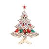 Christmas Tree Brooches For Women Colorful Rhinestone Brooch Pins Jewelry Lady Clothes Accessories Xmas Gift - Image 10