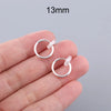 1 Pair Ear Cuff Fake Hoop Earrings Man Without Drilling Ear Clip On Earrings For Women Without Piercing Earring Non-Hole - Image 32