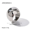 Minimalist Asymmetric Hollow Ring in Stainless Steel - Image 8